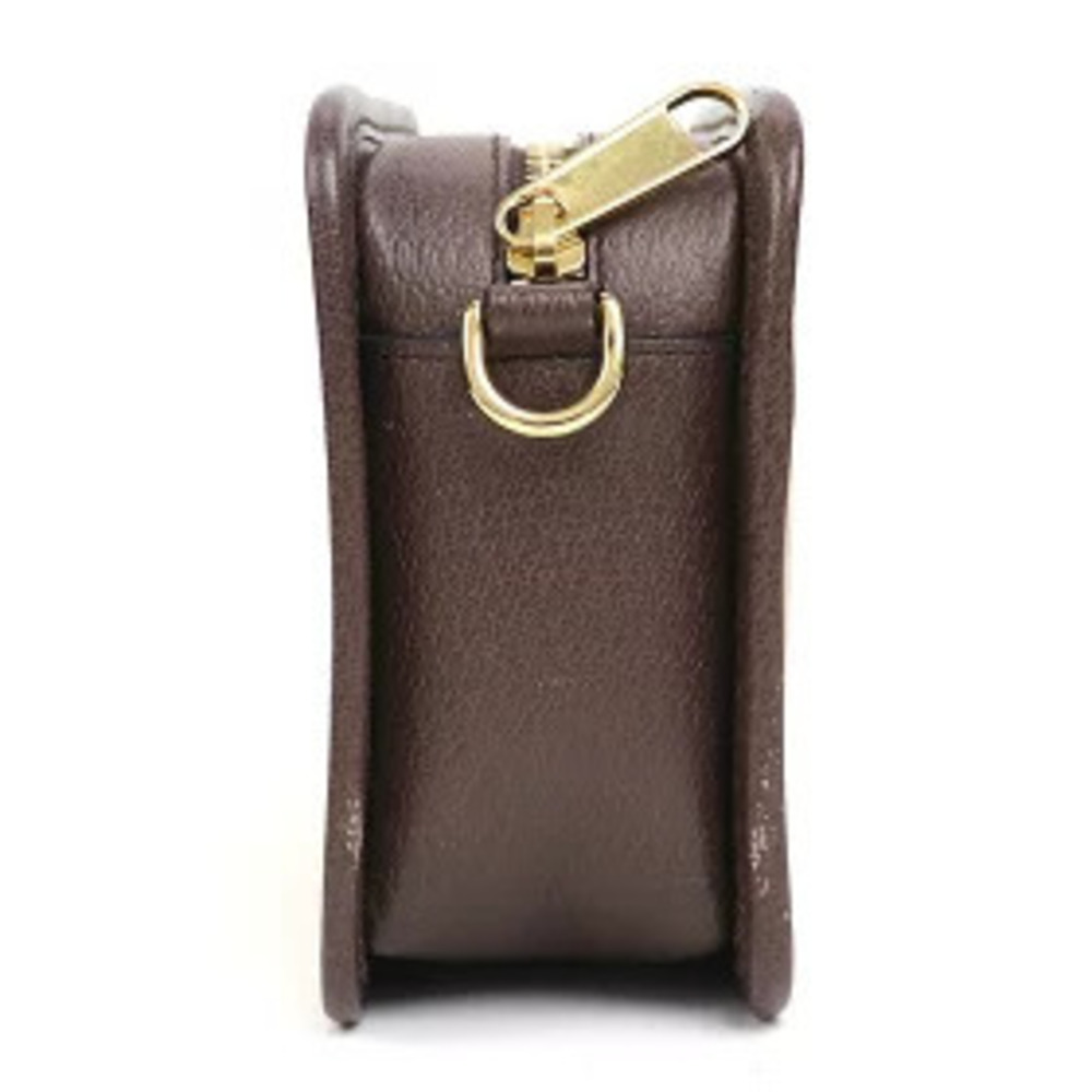 Gucci Jumbo GG Bag Canvas Camel Brown Shoulder Crossbody MESSENGER - Picture 4 of 13